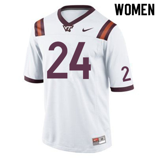 Women #24 Anthony Shegog Virginia Tech Hokies College Football Jerseys Sale-Maroon